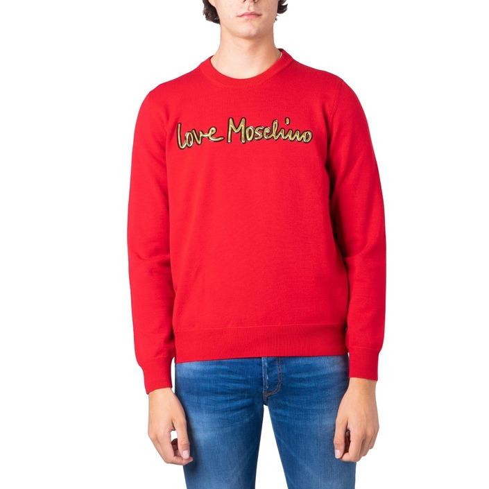 Love Moschino Men's Sweatshirt Red 183502 - red XL