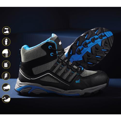 Regatta Men's Convex S1P Safety Steel Toe Cap Boot Black T_TRK119 - UK-11