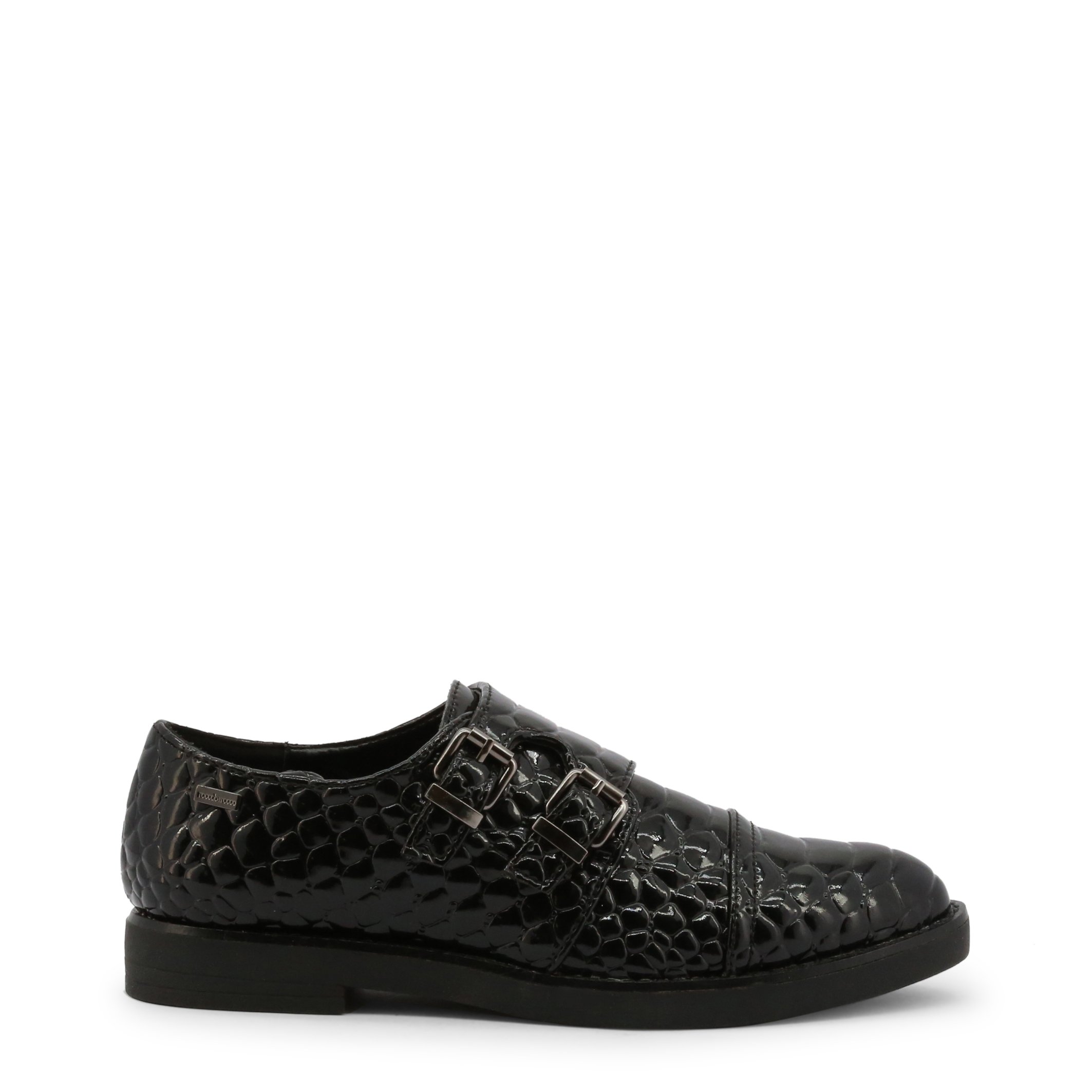Roccobarocco Women's Flat Shoes Brown 343282 - black EU 35