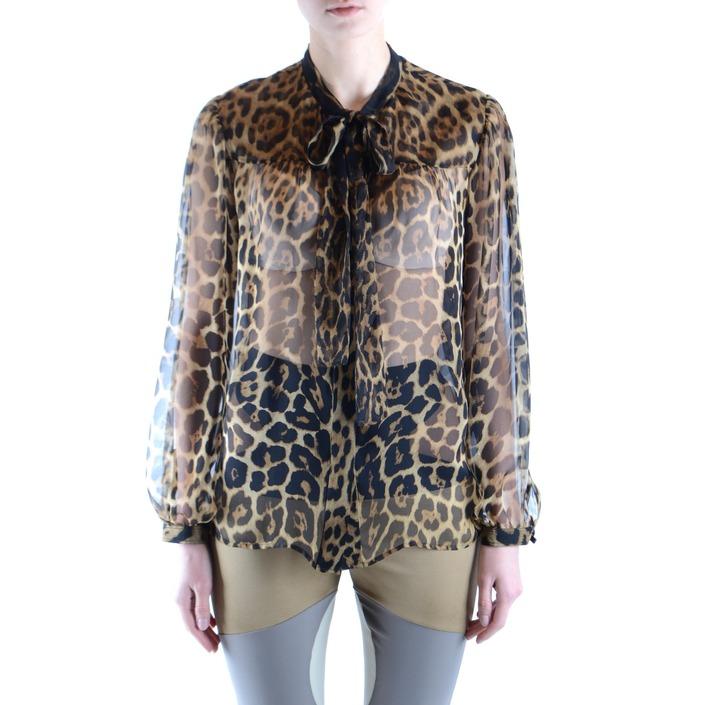 Saint Laurent Women's Shirt Multicolor 164919 - multicolor 38