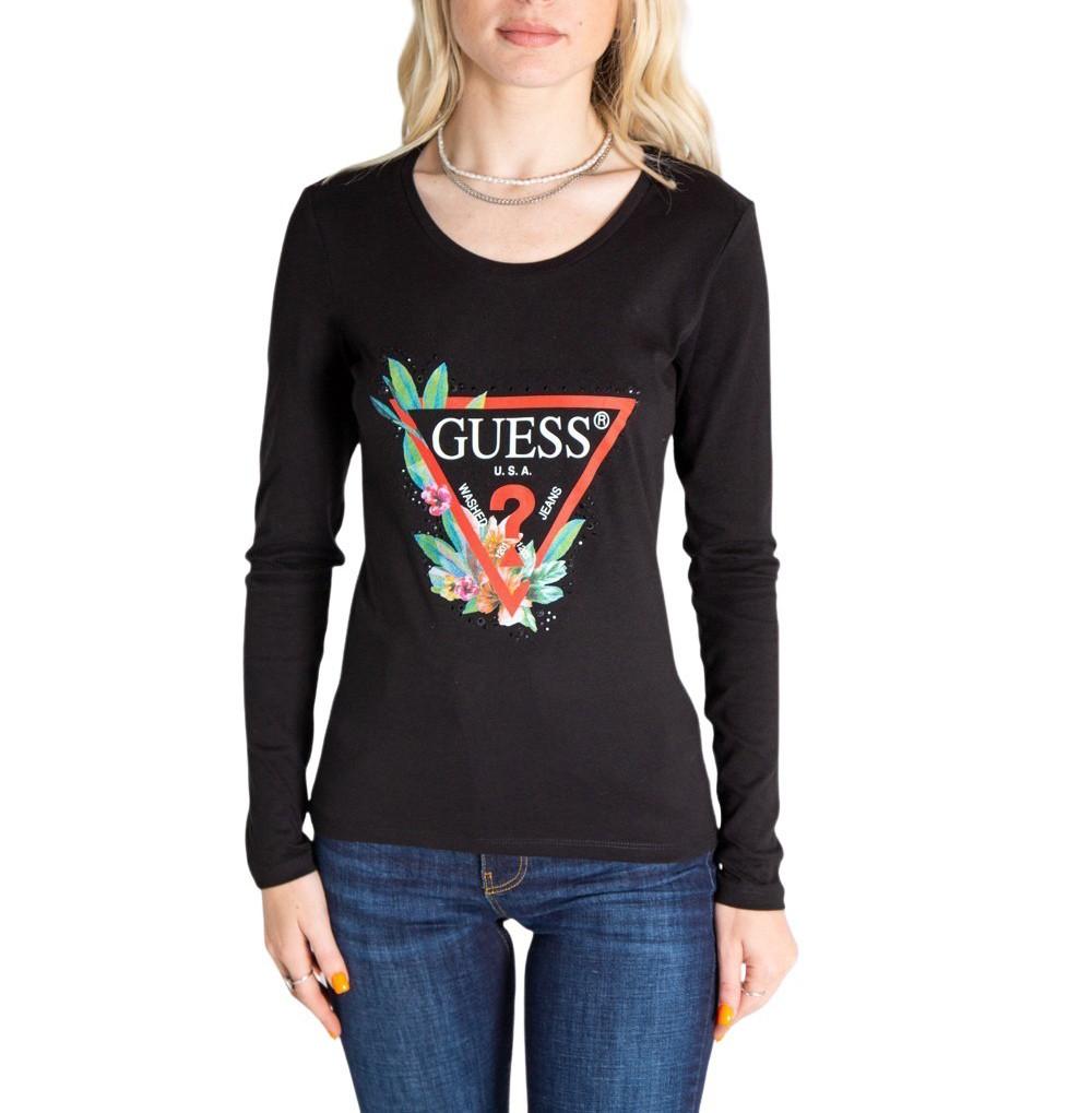 Guess Women's T-Shirt Various Colours 313669 - black XS