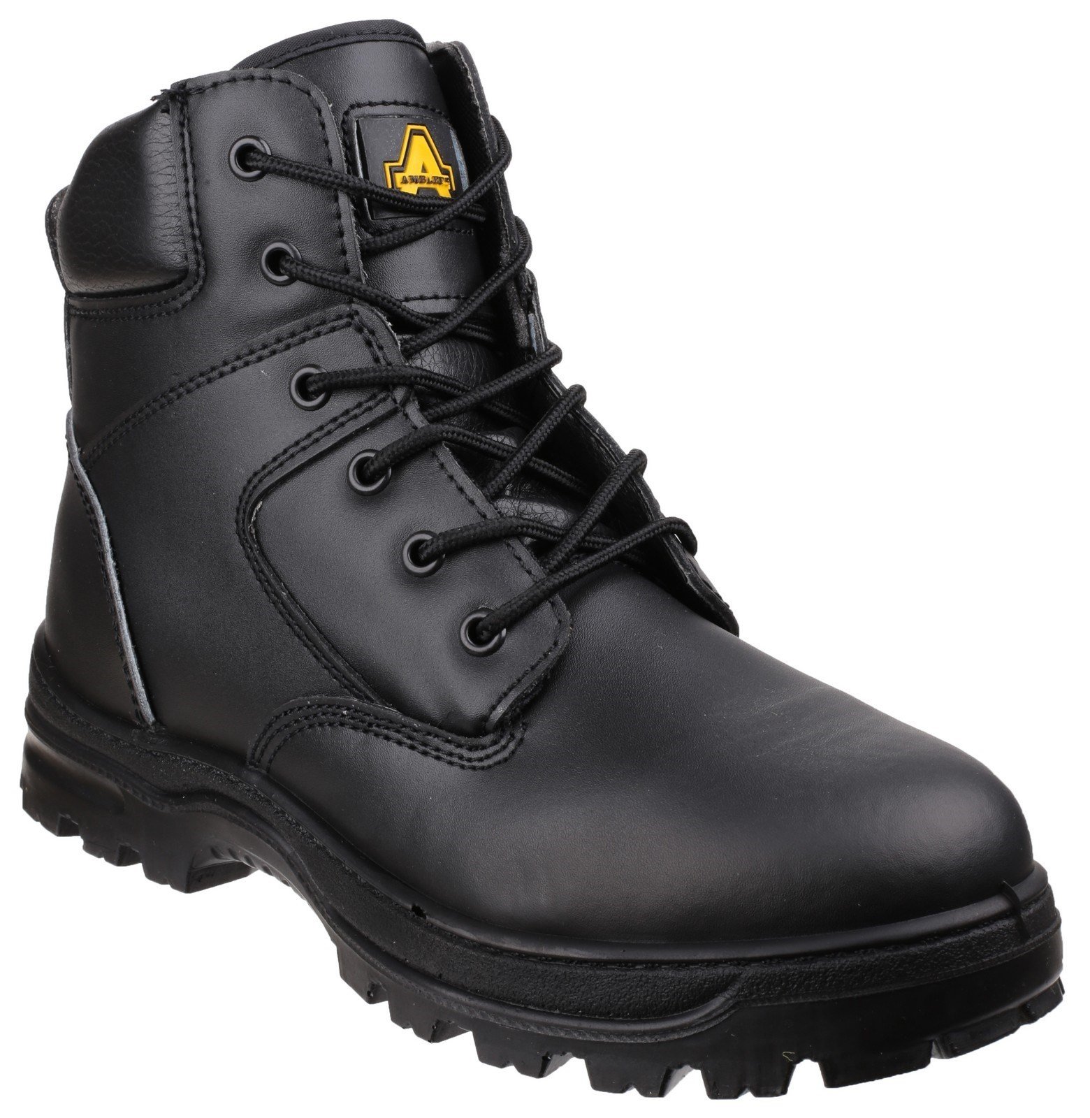 Amblers Unisex Safety Antistatic Lace up Boot Black 22387 - Black 4