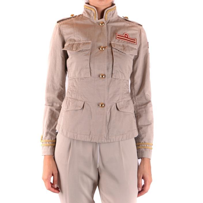 Fay Women's Blazer Beige 163903 - beige S