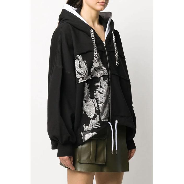 Diesel Women's Sweatshirt Black 298741 - black XS