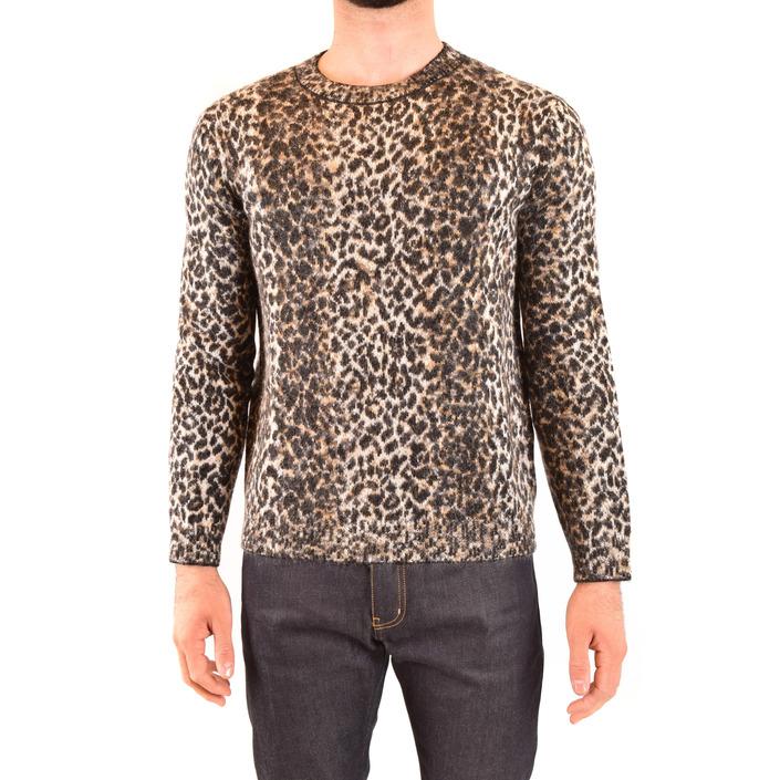 Saint Laurent Men's Sweater Multicolor 203284 - multicolor M