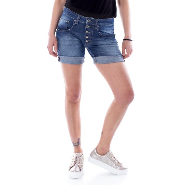Please Women's Short Blue 180966 - blue XXS