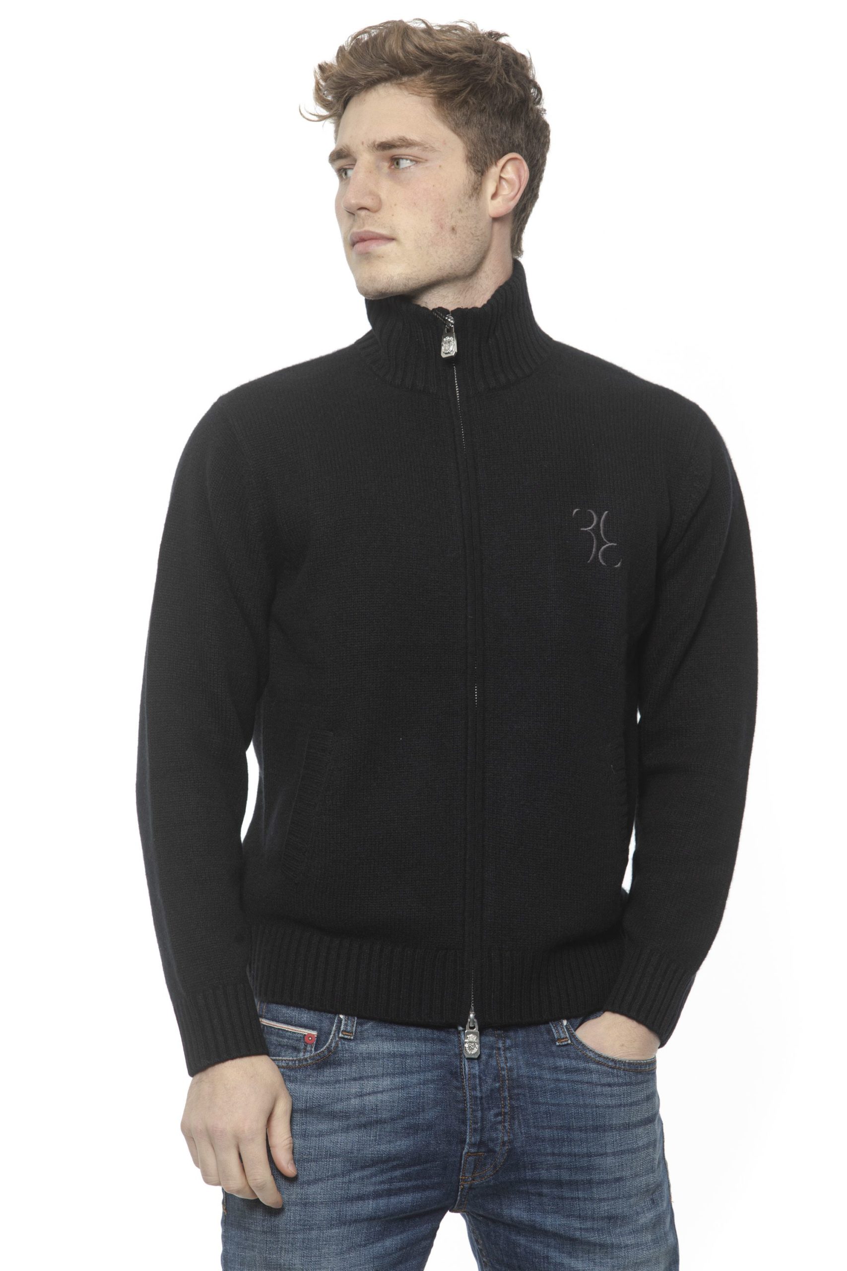 Billionaire Italian Couture Men's Nero Sweater Black BI1313395 - L