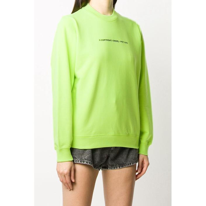 Diesel Women's Sweatshirt Green 297653 - green S