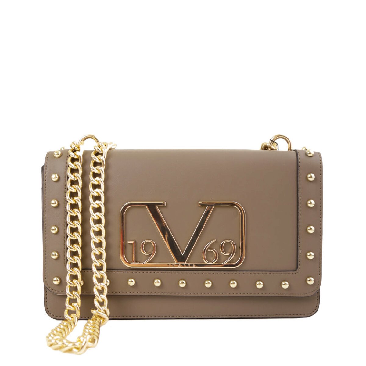 19v69 Italia Women's Shoulder Bag Various Colours 318683 - brown UNICA