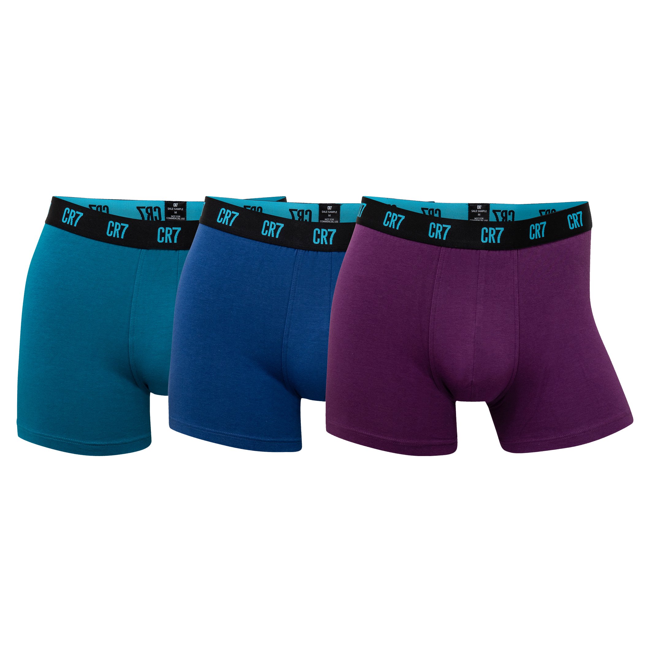 CR7 Cristiano Ronaldo Men's Boxer Shorts Various Colours 8100-49 - blue-3 S