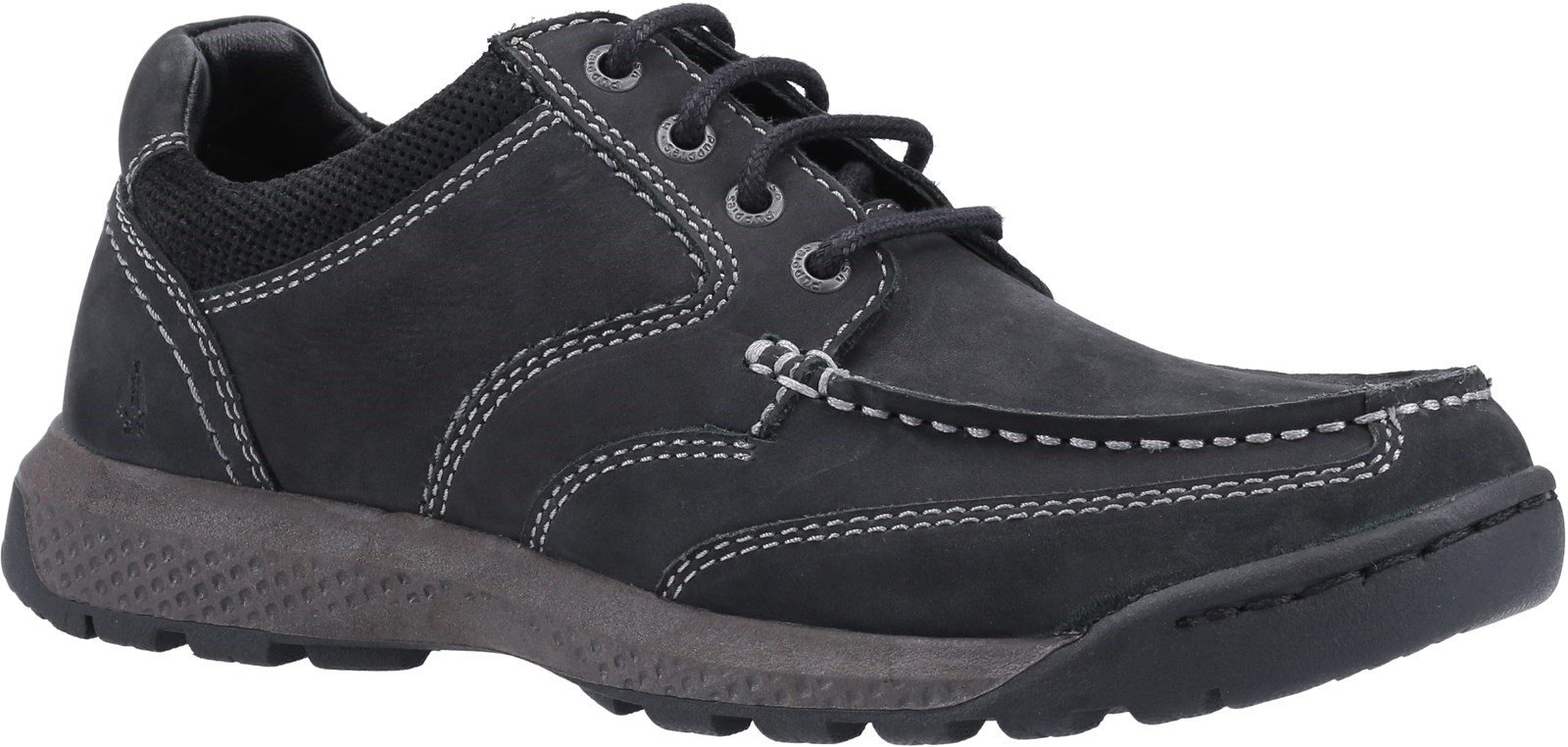 Hush Puppies Men's Dominic Lace Trainer Various Colours 31990 - Black 6