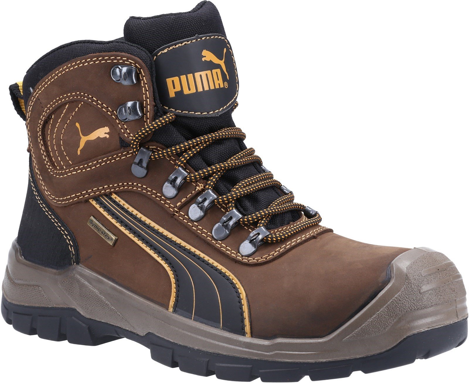 Puma Safety Unisex Sierra Nevada Mid Lace up Boot Brown 23084 - Brown 6