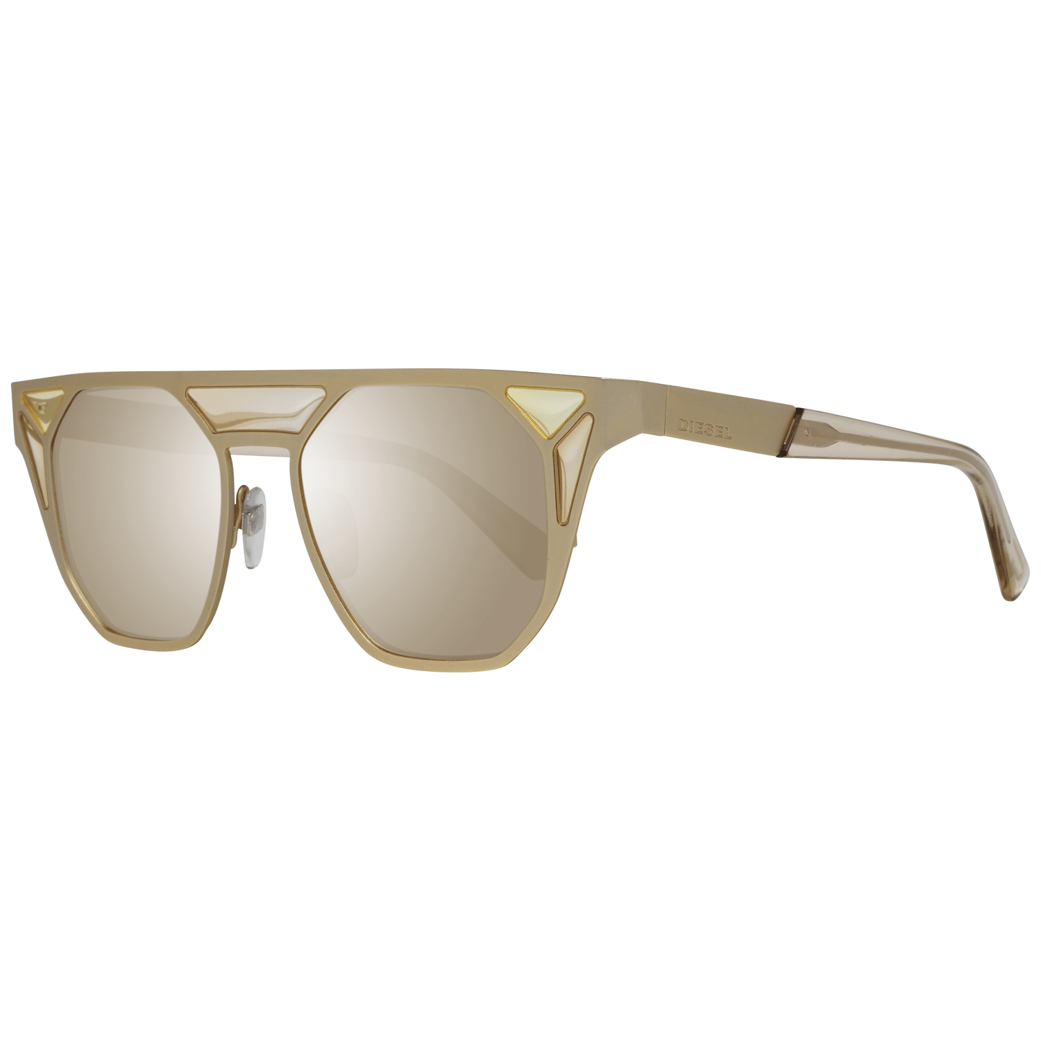 Diesel Women's Sunglasses Gold DL0249 4832G