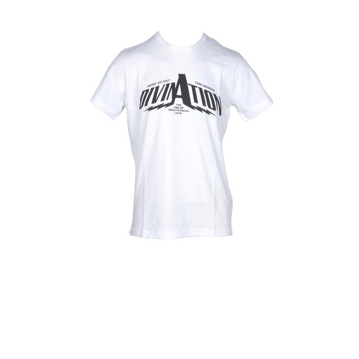 Diesel Men's T-Shirt White 181298 - white M
