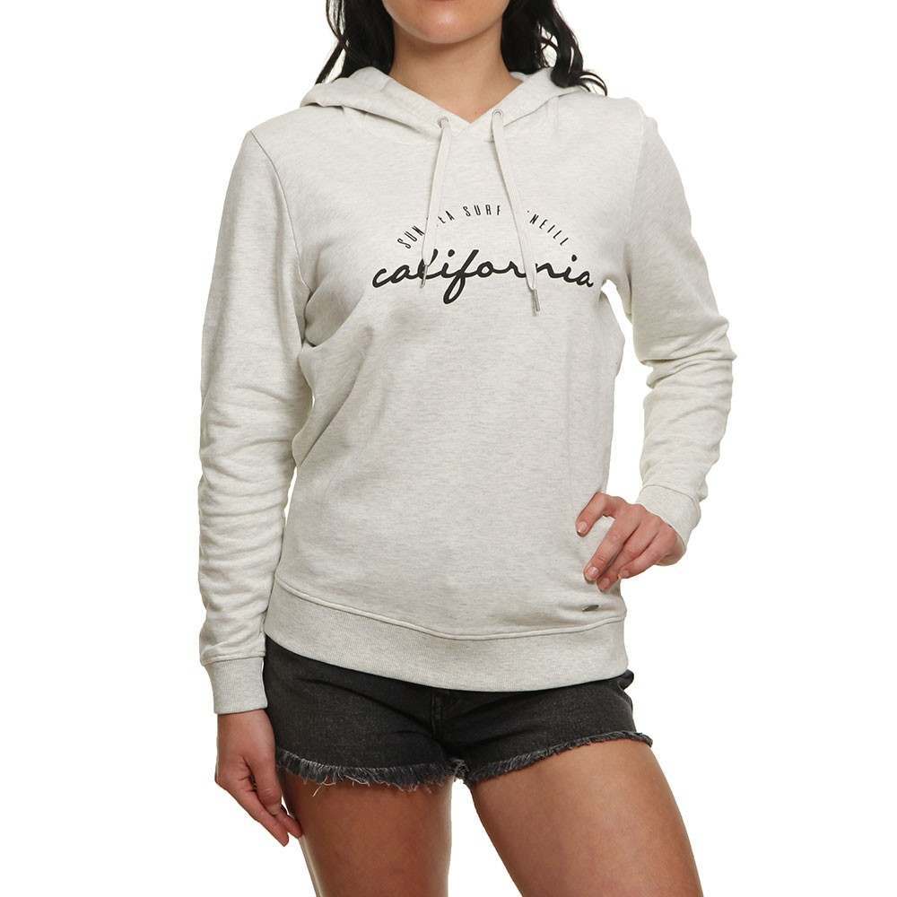 O'Neill Women's Sports Graphic OTH Cotton Hoodie Various Colours 8719403344100 - M White Melee