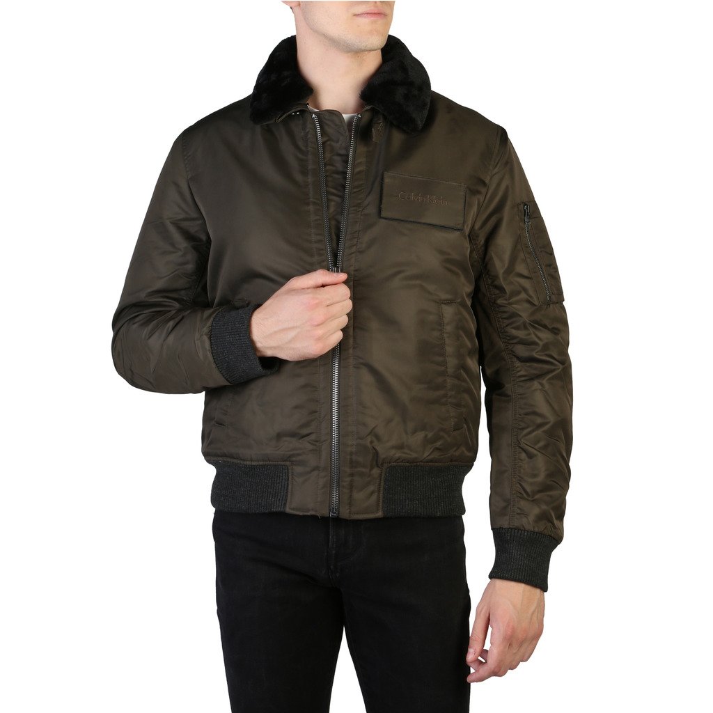 Calvin Klein Men's Jacket Brown K10K102606 - brown 52