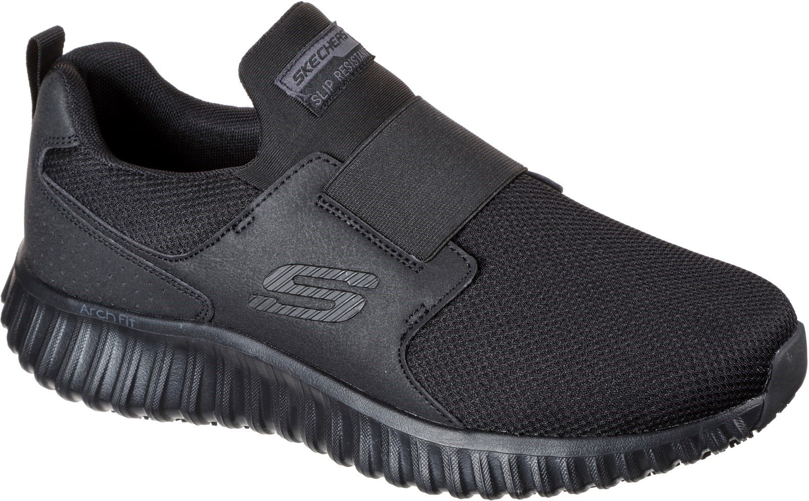 Skechers Unisex Cicades Trainer Black 32309 - Black 6