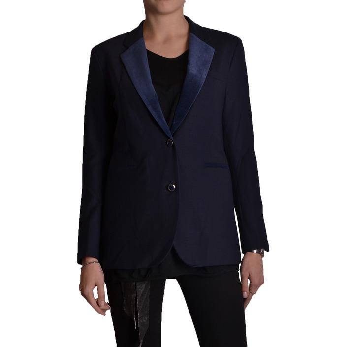 Jacob Cohen Women's Blazer Blue 162417 - blue 40