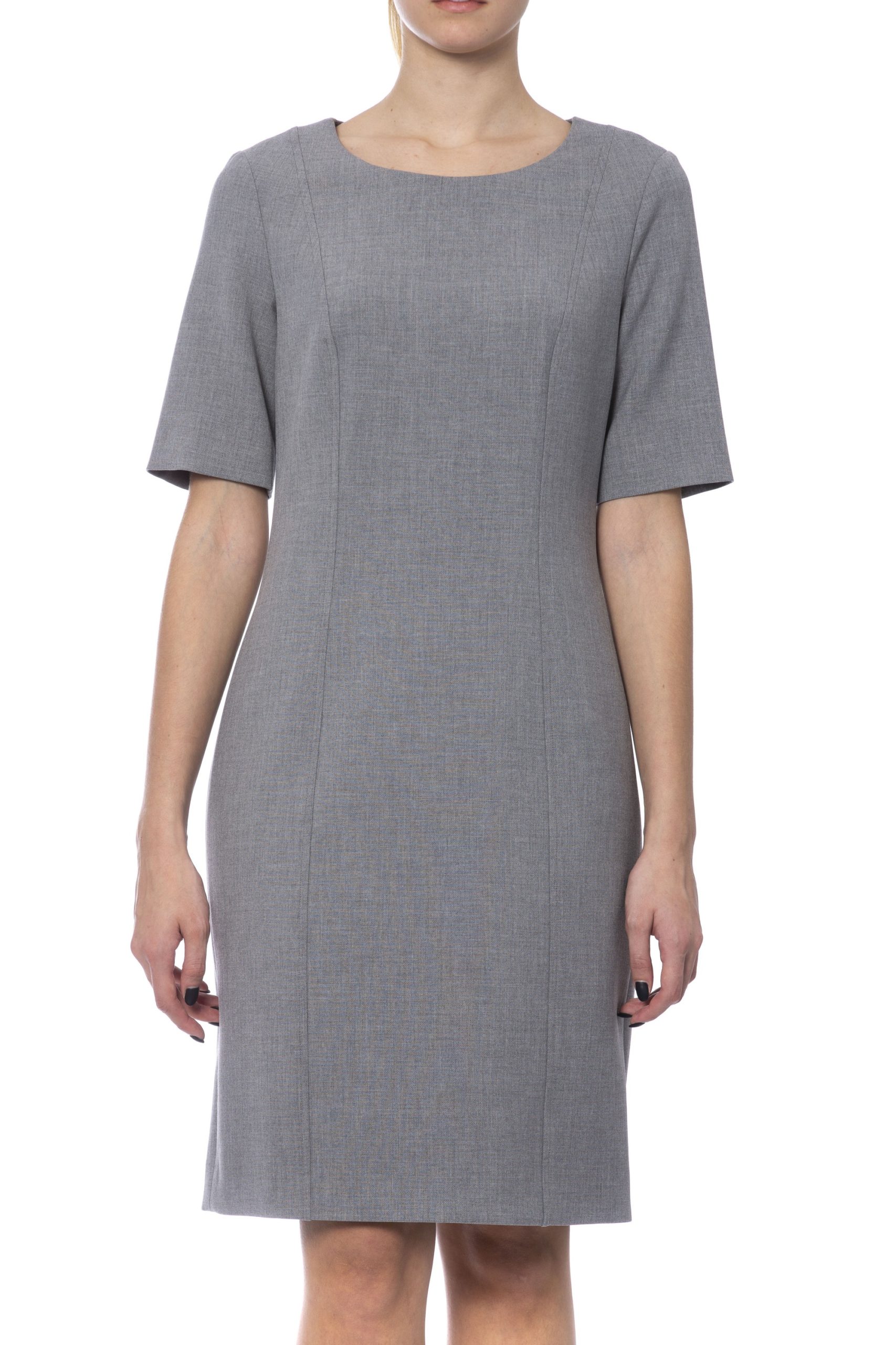 Peserico Women's Dress Grey PE993544 - IT42 | S