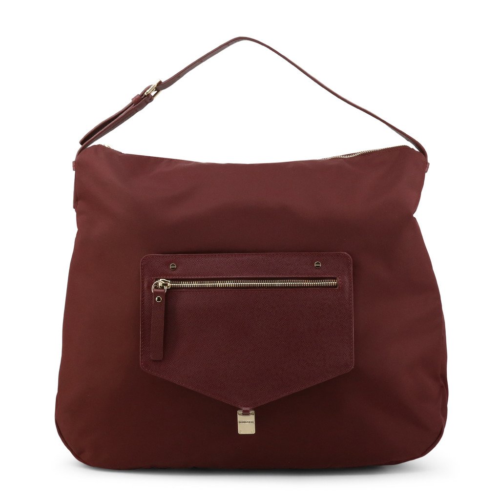 Borbonese Women's Shoulder Bag Violet 924638-199 - violet NOSIZE