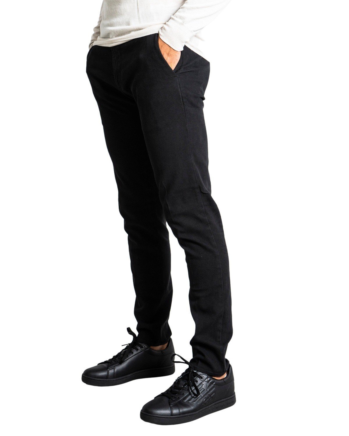 Siviglia - Siviglia Men Trousers - black w36
