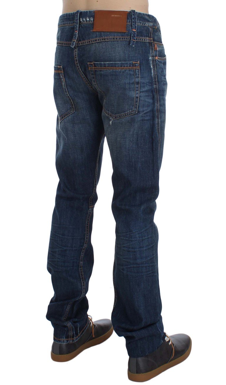 ACHT Men's Denim Straight Fit Jeans Blue SIG30502 - W34