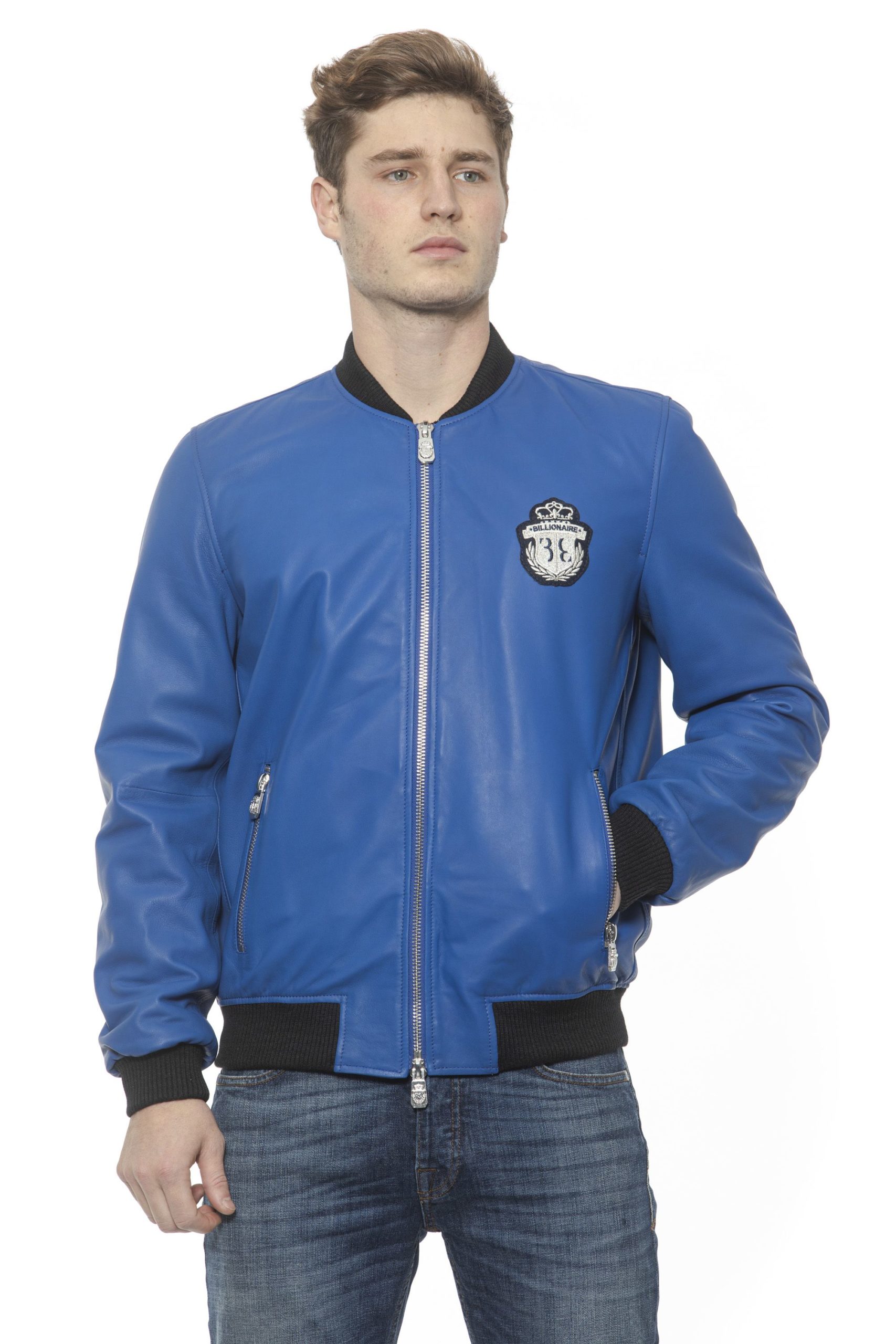 Billionaire Italian Couture Men's Bluette Jacket Blue BI1313354 - M