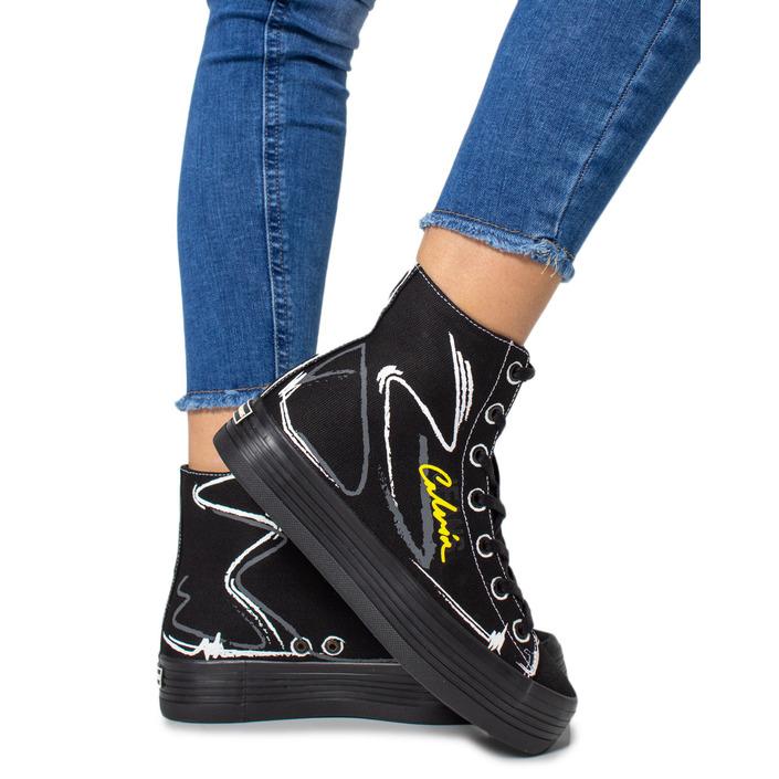 Calvin Klein Jeans Women's Trainer Black170929 - black 35