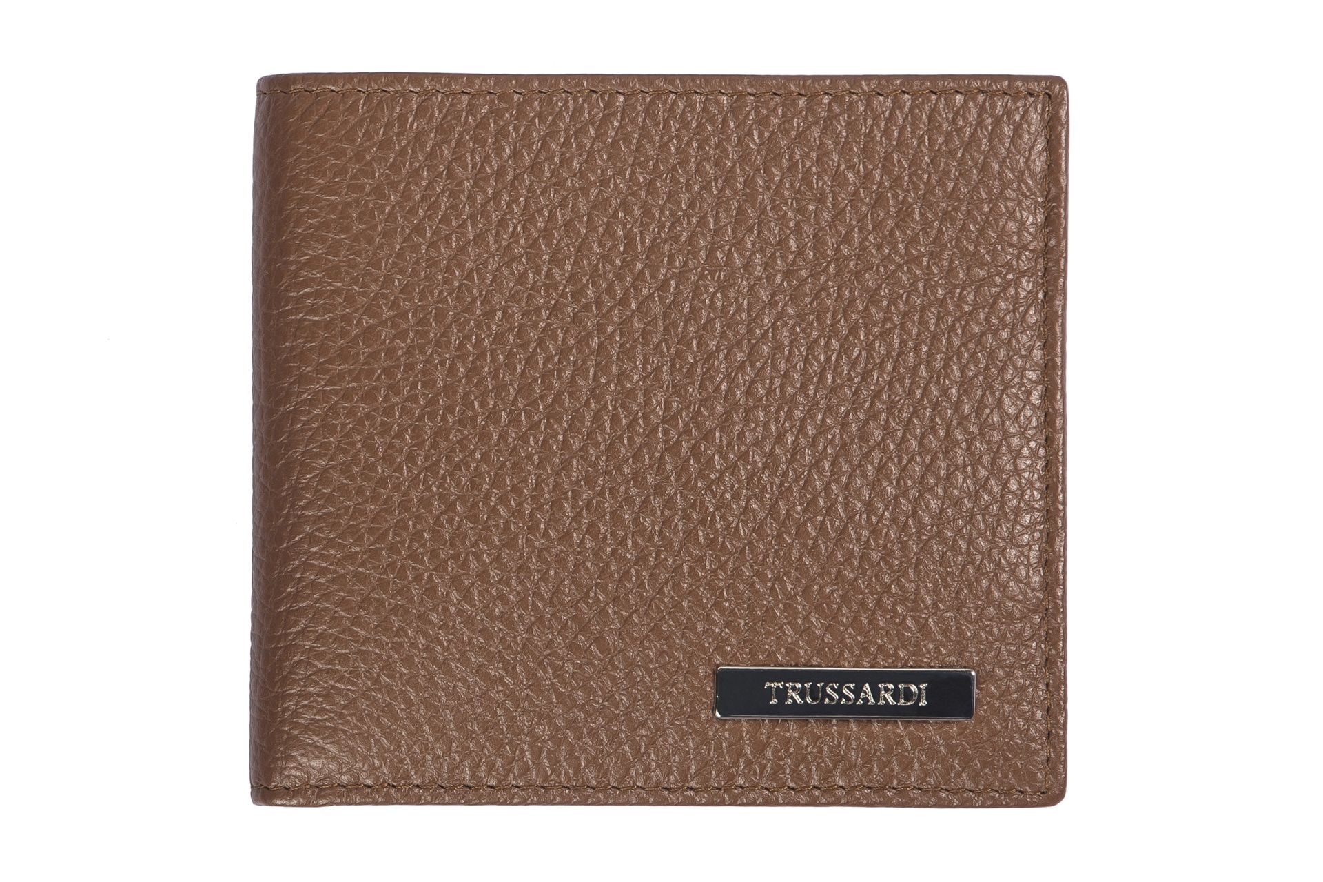 Trussardi Men's Wallet Beige 72P026_69DarkBrown