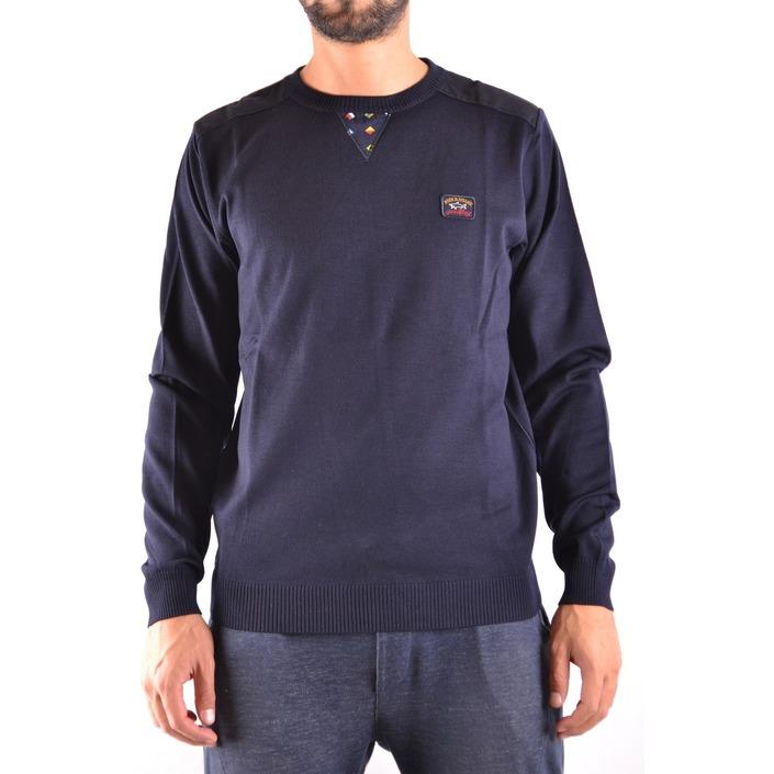Paul&shark Men's Sweater Blue 161620 - blue L