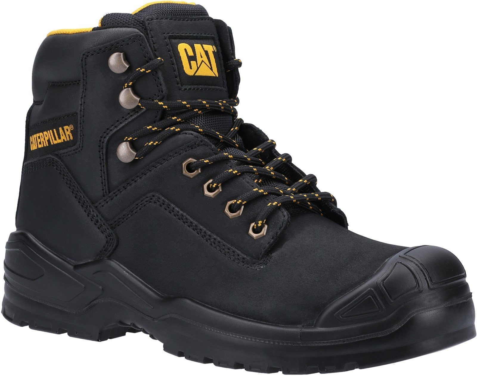 Caterpillar Unisex Striver Mid S3 Safety Boot Various Colours 31900 - Black 6