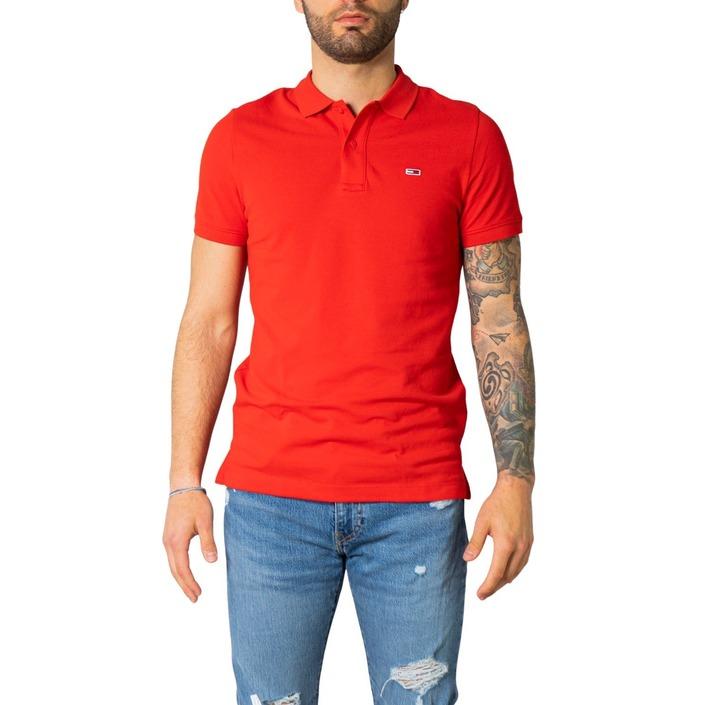 Tommy Hilfiger Jeans Men's Polo Shirt Red 243235 - red XS