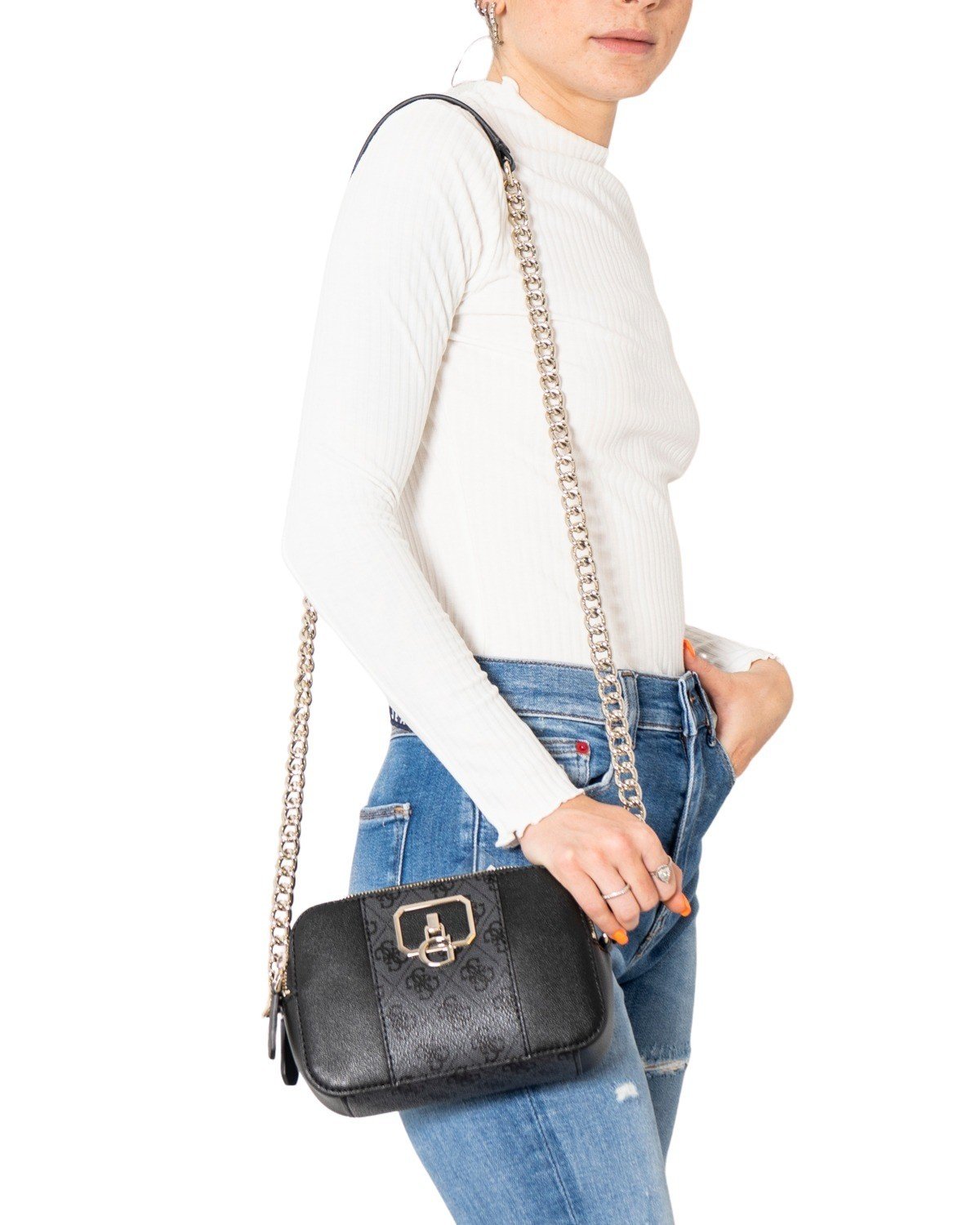 Guess Women's Shoulder Bag Various Colours 308486 - black UNICA