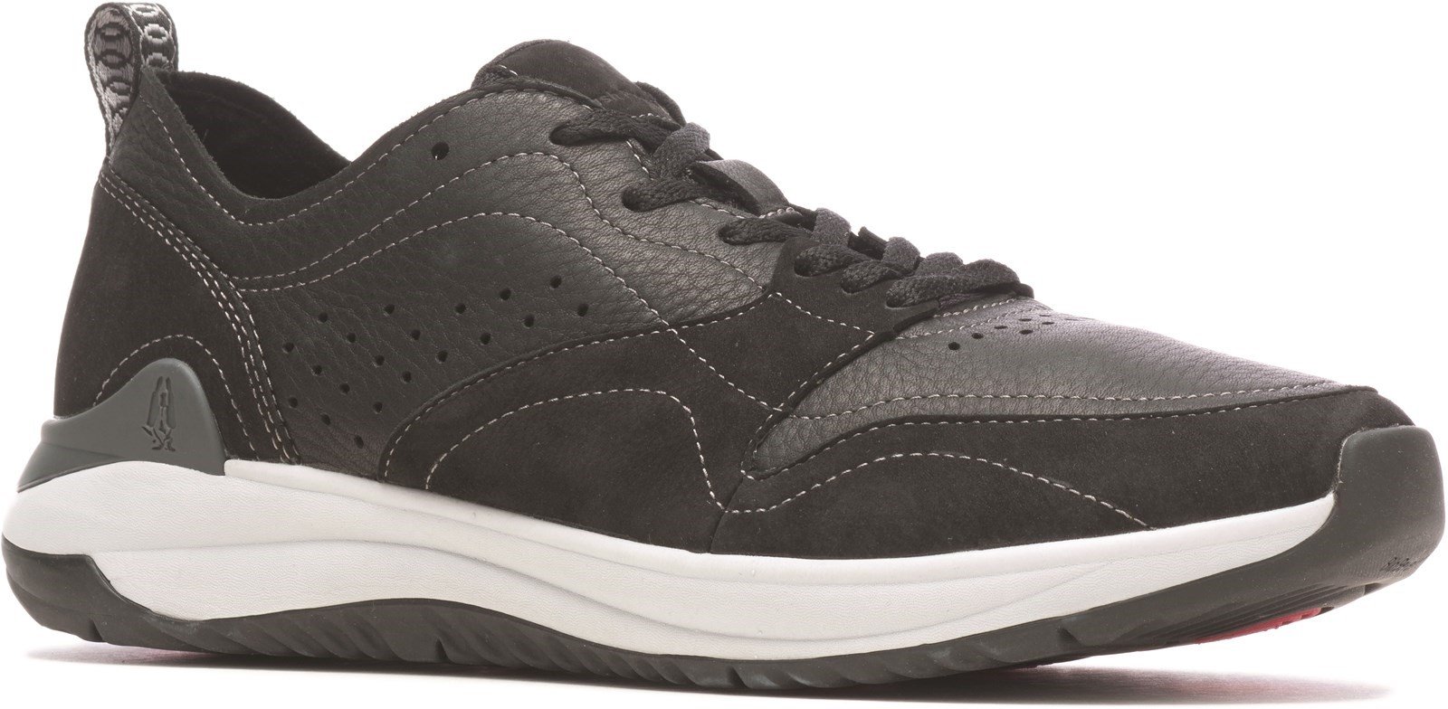 Hush Puppies Men's Felix Perf Lace Trainer Various Colours 32007 - Black 6