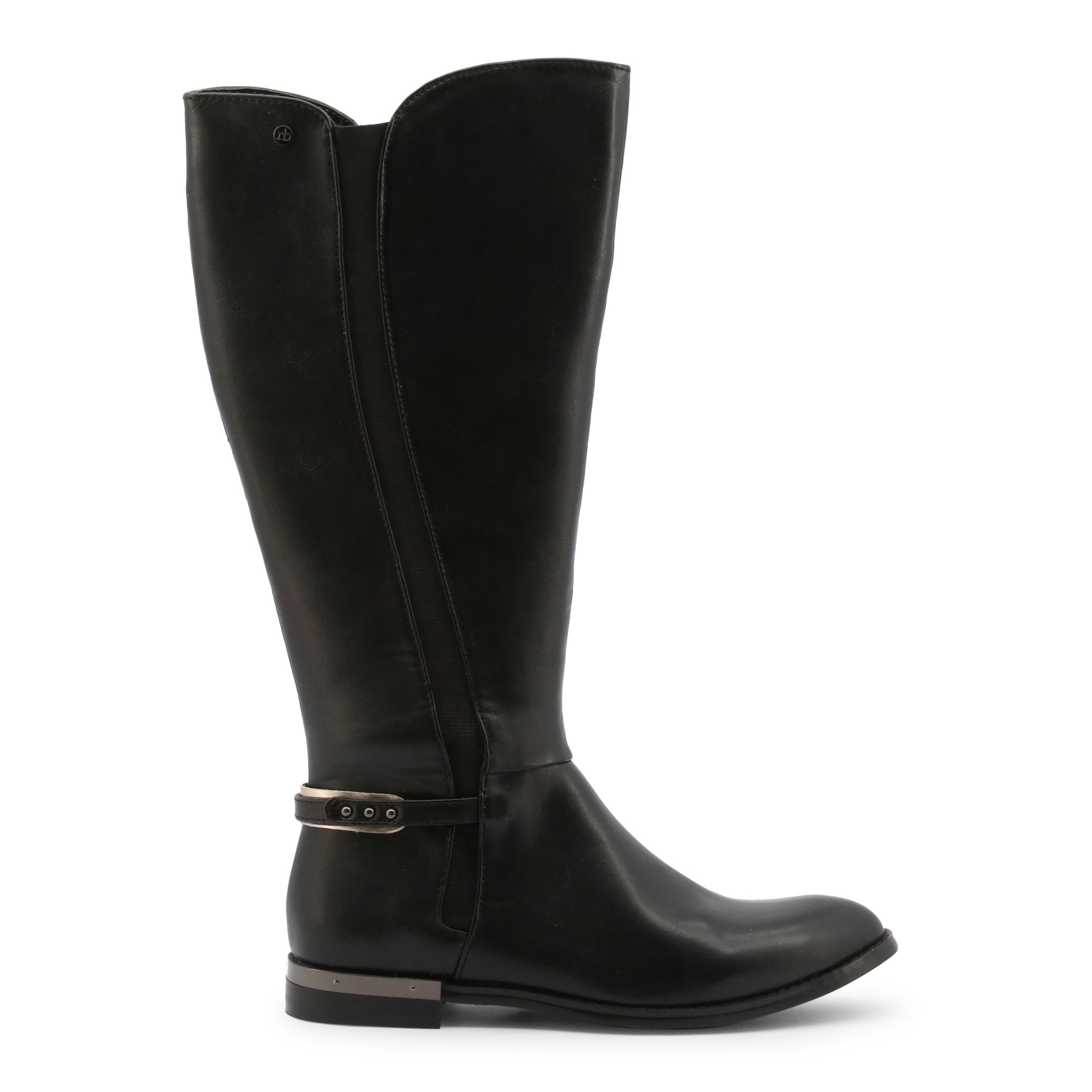 Roccobarocco Women's Boot Black RBSC0U104 - black-1 EU 36