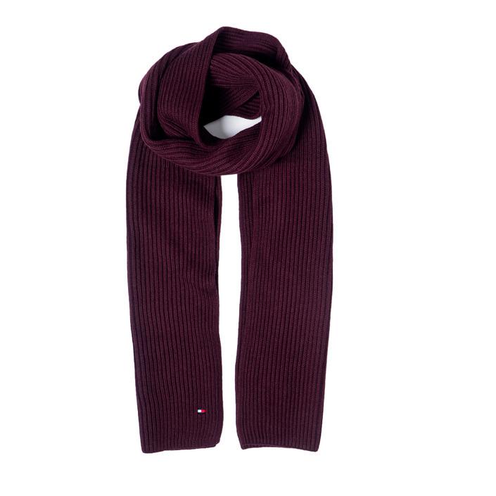Tommy Hilfiger Women's Scarf Various Colours 179905 - bordeaux UNICA