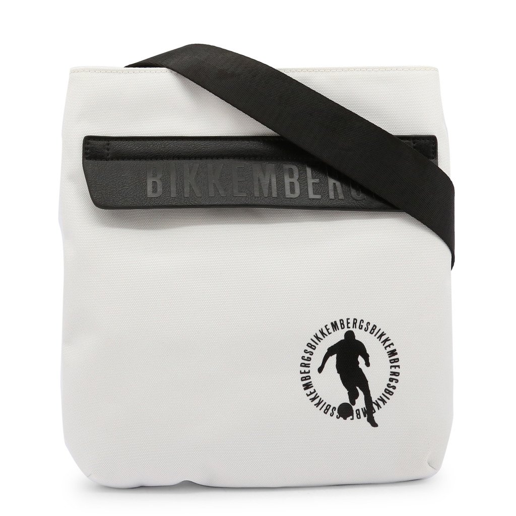 Bikkembergs Men's Crossbody Bag White E2BPME1M0022 - white NOSIZE