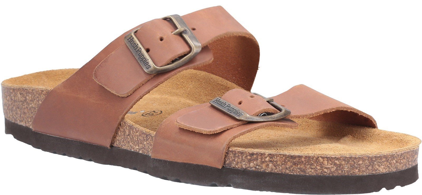 Hush Puppies Women's Kylie Mule Sandal Various Colours 30229 - Tan 3