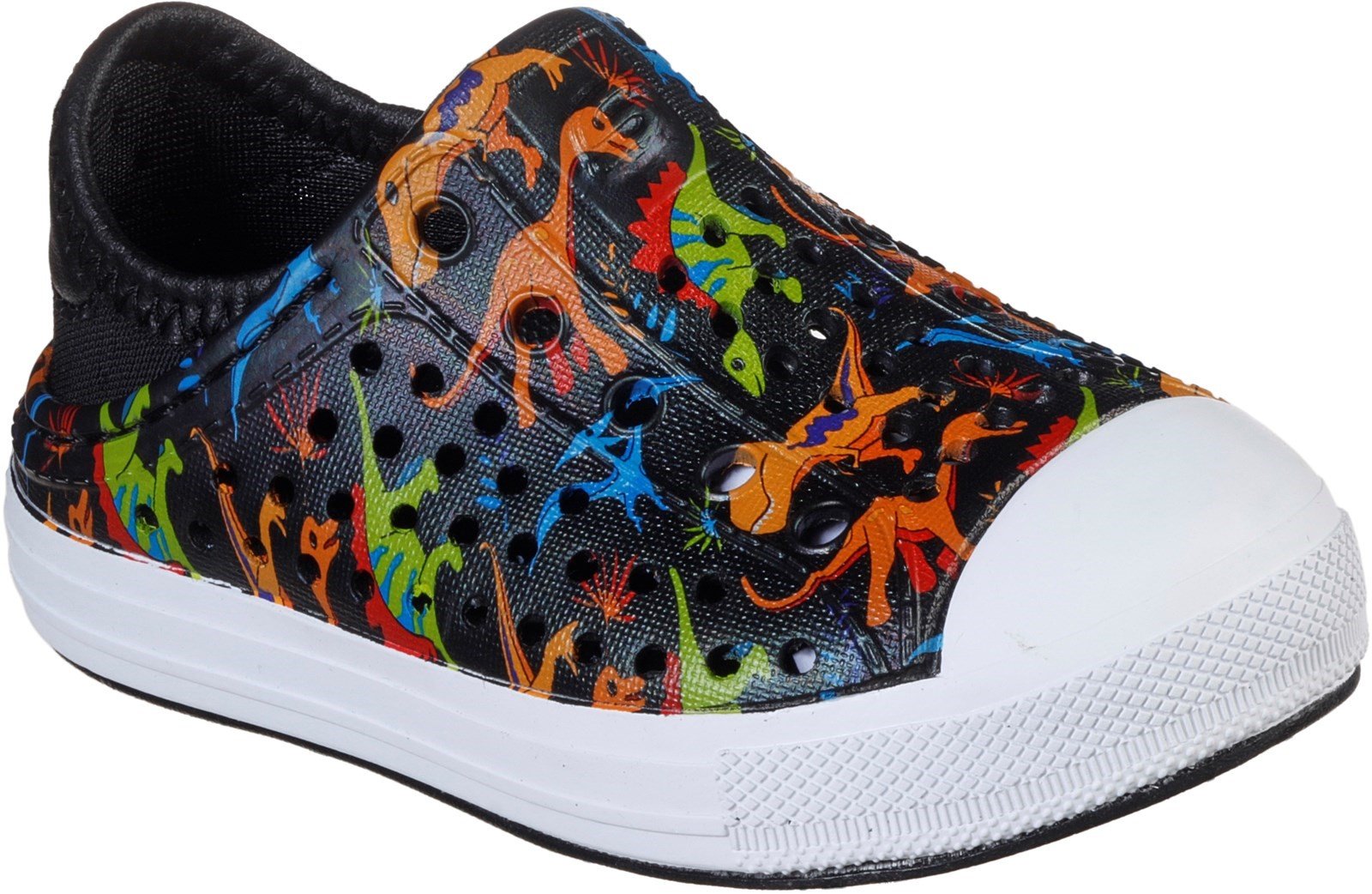 Skechers Women's Guzman Steps Lil Dino Beach Sandal Multicolor 30784 - Black/Multi 4