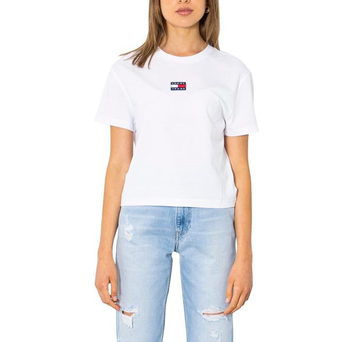 Tommy Hilfiger Jeans Women's T-Shirt Various Colours 299884 - white XXS