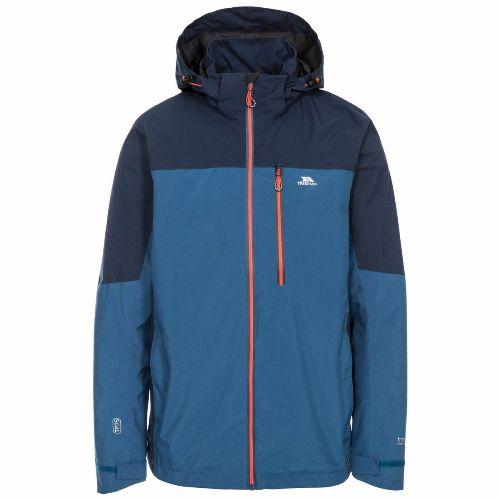 Trespass Men's Waterproof Jacket Various Colours Tappin - Indigo S