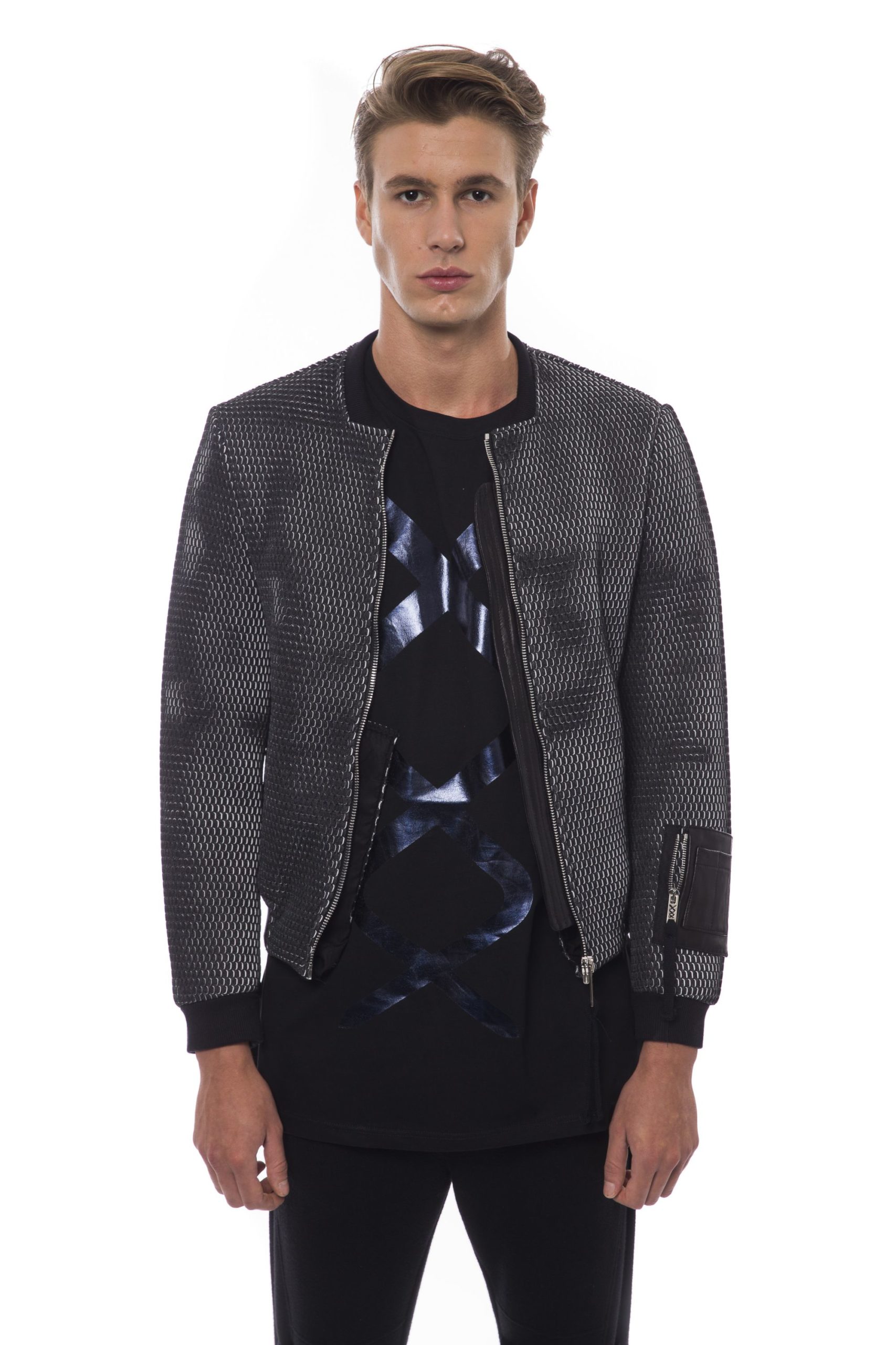 Nicolo Tonetto Men's Jacket Black NI822801 - XS