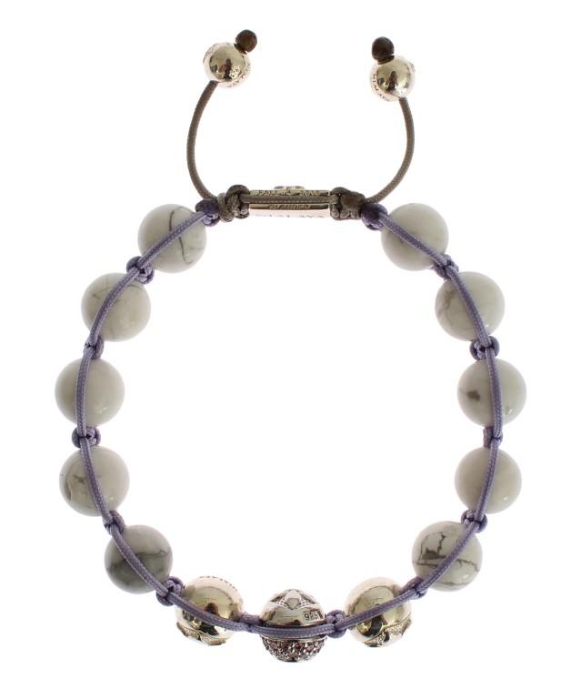 Nialaya Women's Purple CZ 925 Silver Bracelet Purple SIG19032 - S