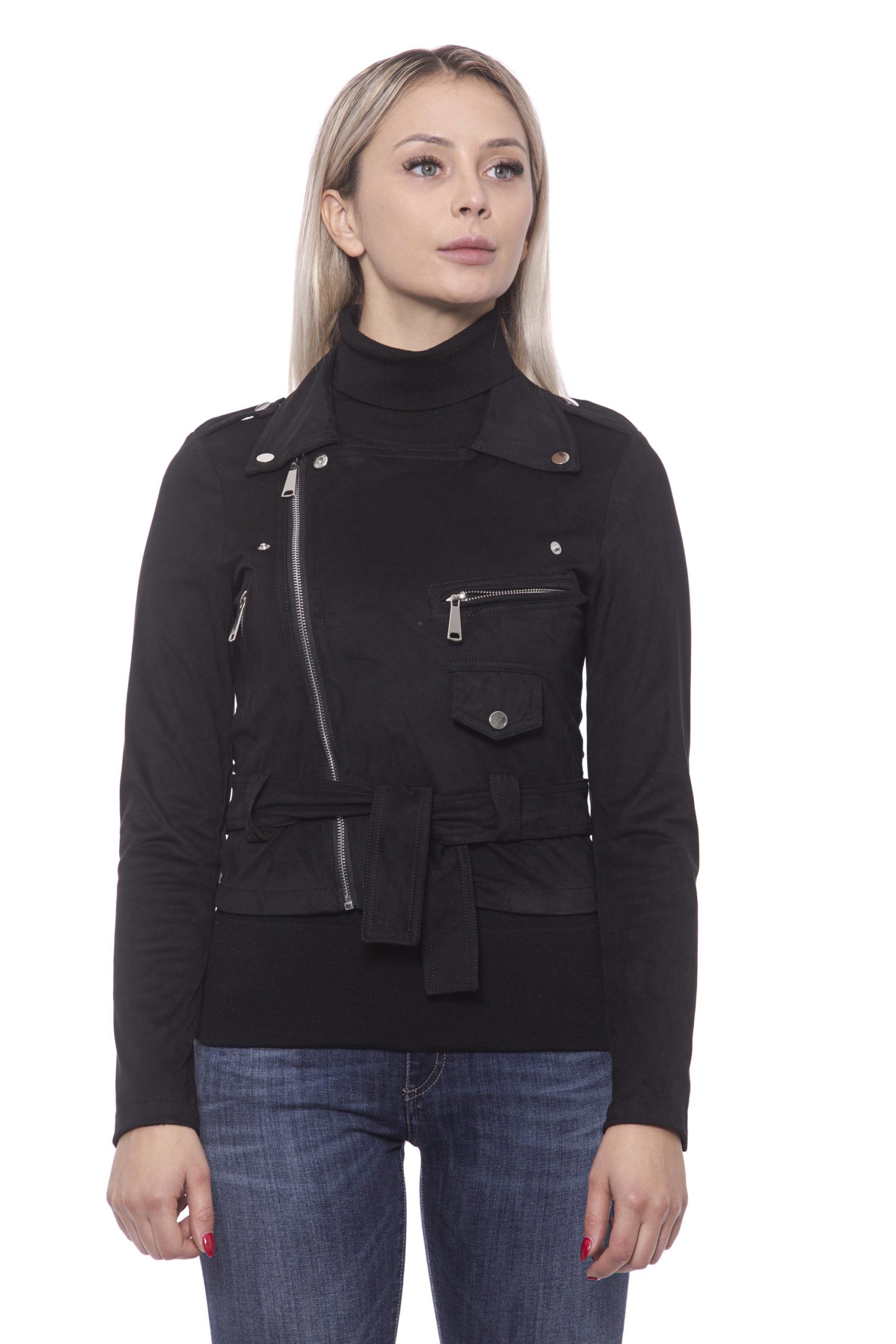 19V69 Italia Women's Nero Jacket 191388444 - IT42 | S