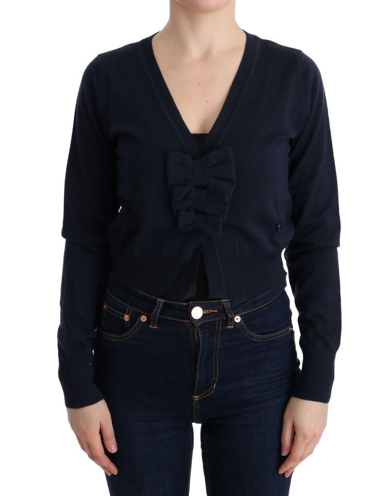 MARGHI LO' Women's Wool Sweater Blue SIG30149 - IT44|L