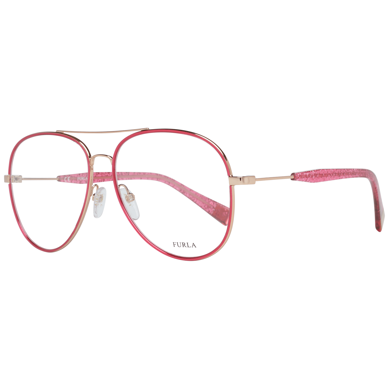 Furla Women's Optical Frames Eyewear Pink VFU278 5608FC