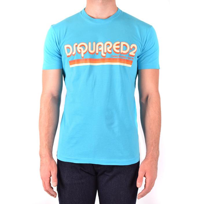 Dsquared Men's T-Shirt Light Blue 181972 - light blue L