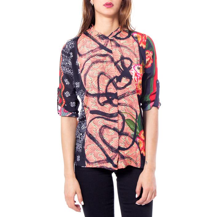 Desigual Women's Shirt Salmon 168941 - salmon S