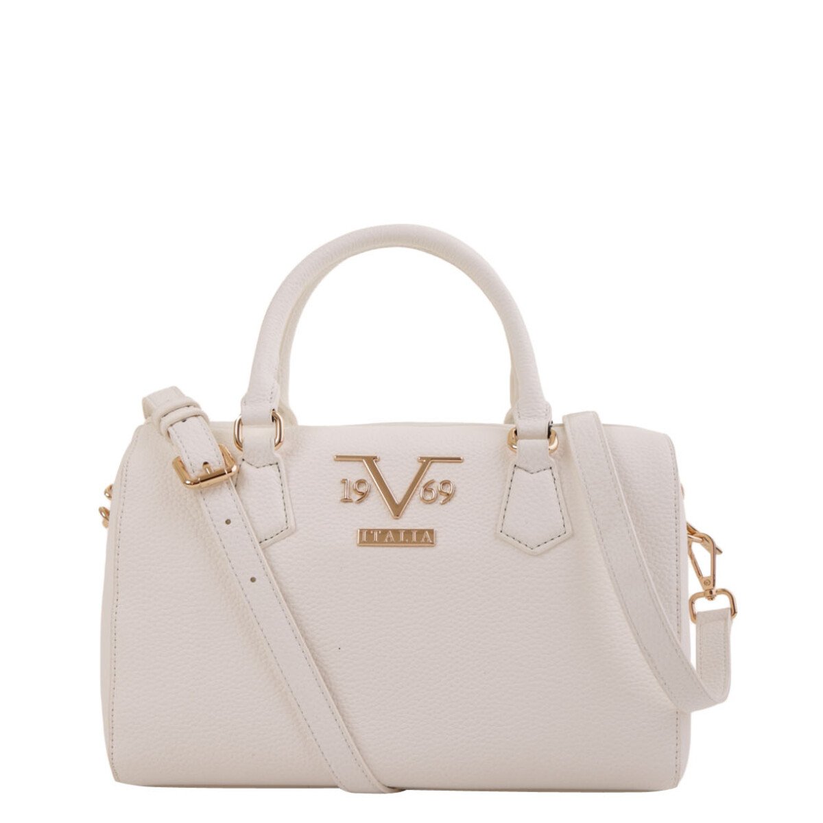 19v69 Italia Women's Handbag Various Colours 319009 - white UNICA