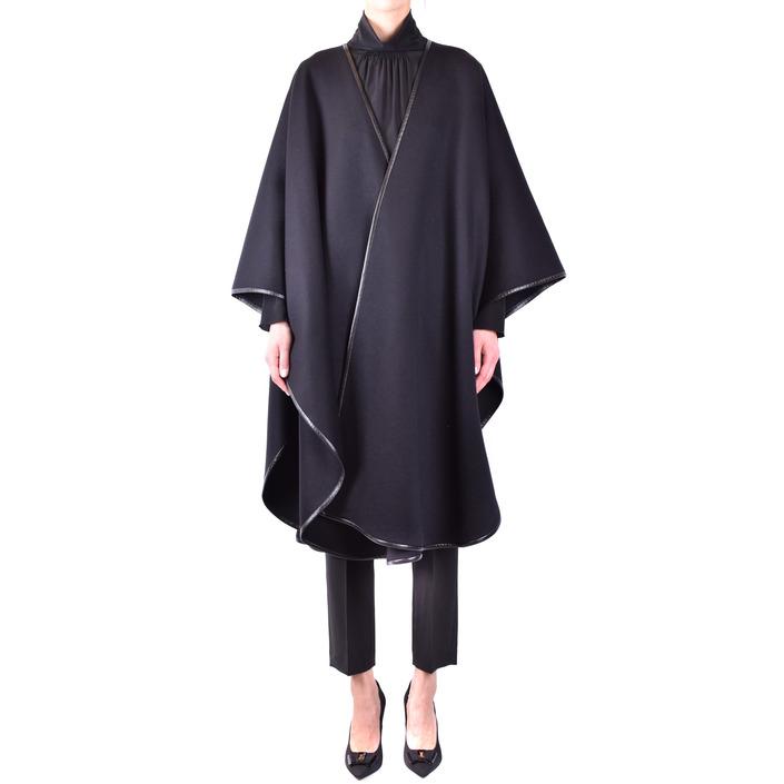 Saint Laurent Women's Coat Black 230941 - black 36